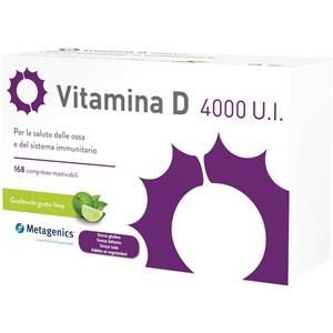 METAGENICS BELGIUM bvba Vitamina D 4000ui 168cpr Mast