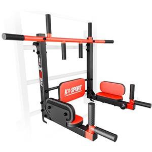 K-Sport Heavy Duty Power Gabbia Squat Rack Bench Push Pull Up Dip Station Leg Hold-down Home Gym