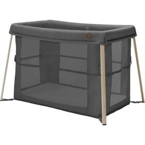 Maxi-Cosi Iris - Lettino da viaggio 2 in 1, 0-3 anni, fino a 15 kg, lettino da viaggio compatto, 2 livelli di sonno, pieghevole e leggero, materasso in schiuma spessa, lati in rete, borsa da viaggio,