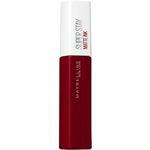 Maybelline Superstay Matte Ink Pintalabios Líquido Mate Tono 20 Pioneer Color Rojo