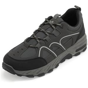 JOMIX Scarpe Uomo da Trekking Leggere Sneakers Outdoor Traspiranti per Escursioni con Suola Antiscivolo Scarpe Camminnata da Montagna e Campeggio MOS250647 Grigio 41