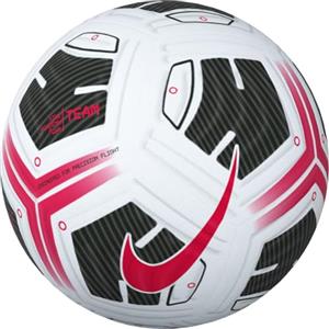 Nike FZ2979-100 Academy Plus Pallone da calcio ricreativo Unisex WHITE/BLACK/BRIGHT CRIMSON Taglia 5