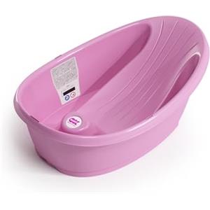 OKBABY Onda Baby - Vaschetta Compatta per il Bagnetto del Neonato 0-12 Mesi - Rosa