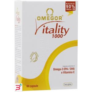 U.G.A. NUTRACEUTICALS SRL OMEGOR VITALITY 1000 60 CAPSULE MOLLI