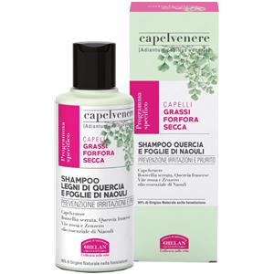 HELAN COSMESI Srl Helan Capelvenere Bioshampoo ai Legni di Quercia e Foglie di Naouli 200ml - Purificante Antiforfora con Azione Lenitiva