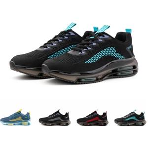Hitmars Scarpe Running Uomo Scarpe da Corsa Ginnastica Trail Running Sportive Jogging Trekking Tennis Outdoor Scarpe Uomo Sneakers Nero e Blu N4 EU47