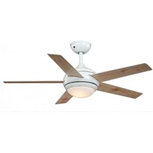 AireRyder Fresco Ventilatore da Soffitto, Legno, Bianco, 112 cm