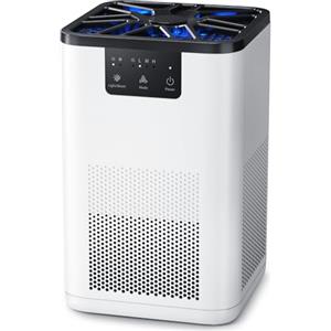 AROEVE Purificatore d'aria Pour Chambre À Coucher Purificateur D'air Avec Fonction D'aromathérapie Pour Les Odeurs De Fumée, De Pollen, De Poils D'animaux Et De Cheveux 20 Db Purificateur D'air Pour C