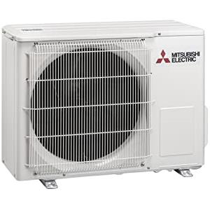 Mitsubishi Electric MUZ-DW25VF Climatizzatore Dc Inverter Monosplit Pompa di Calore, 2.5 Kw, 9.000 Btu, Solo Unità Esterna, No Unità Interna