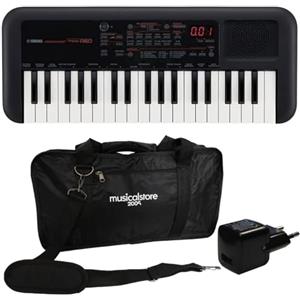 MusicalStore2005 Kit Tastiera 37 Tasti YAMAHA PSS-A50 con Borsa e Alimentatore - Ideale per Bambini e Studenti