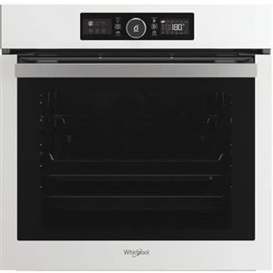 Whirlpool Forno a pirolisi AKZ96290WH - Forno pirolisi Bianco - Multifunzione - Calore Girevole o pulsato - 73 Litri - Porta Fredda (4 vetri) - Classe energetica A+