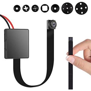 OTADUG Telecamera Spia Interno Invisibile 1080P Mini Telecamera Spia Nascosta Micro Spy Cam Sorveglianza con Telecamera e Microfono/Scheda SD 32 Gb/Lunga Durata Batteria (Rilevamento di Movimento)