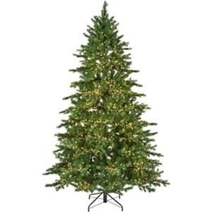 Kaemingk ALBERO DI NATALE GALLOWAY 210CM PREILLUMINATO CON 4000 LED 2140 RAMI