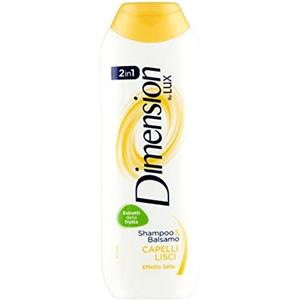 Dimension By Lux Shampoo & Balsamo 2in1 con Estratti Attivi Della Frutta Capelli Lisci 250 ml. Modelli/colori assortiti