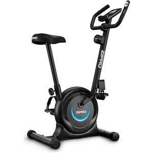 ZIPRO Cyclette da Casa con 8 Livelli di Resistenza Magnetica, Supporto per Smartphone, Schermo LCD, Sella Regolabile, Cyclette per Casa per Più Esercizi, Ciclette Professionale da Camera (One S)