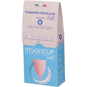 INTIMALUNA Srl Mooncup Soft Coppetta Mestruale Taglia B - Dispositivo Medico per Donne Sotto i 30 Anni