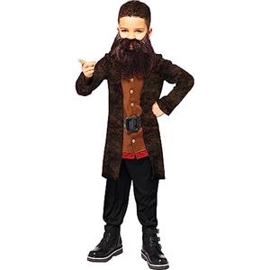 Amscan - Costume da bambino Hagrid, Harry Potter, mago, carnevale, motto, festa in maschera
