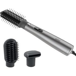 Braun Spazzola ad aria AS4.3, Air Styler ad alte prestazioni, Spazzola ad aria calda con spazzola ovale termica volumizzante e spazzola piatta lisciante, Tecnologia Super IONTEC, BRAS430E