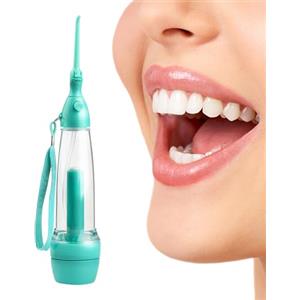 Yugugomo Idropulsori Dentali | Idropulsore Per Pulizia Orale | Igienizzatore Orale Manuale Dai 5 Anni Per Adulti e Bambini Pulizia Gengivale Igiene Quotidiana Casa Principianti