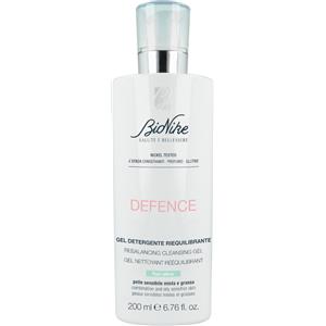 Bionike Defence Gel Detergente Riequilibrante 200ml - Deterge Delicatamente e Purifica per Pelle Sensibile, Mista e Grassa