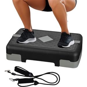 Generico Stepper Per Esercizi - Stepper Multifunzione Antiscivolo per Aerobica | Piattaforme Versatili Per Casa Palestra Fitness Uomo Donna Indoors