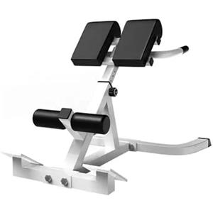 Bruce & Shark Roman Chair Hyperextension Panca per esercizi addominali e schiena - Panca fitness multifunzionale con altezza regolabile, imbottitura e gambe in schiuma - portata 300 lbs
