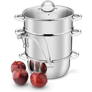 KONIGHOFFER KÖNIGHOFFER - Centrifuga a vapore, 8 l, in acciaio INOX