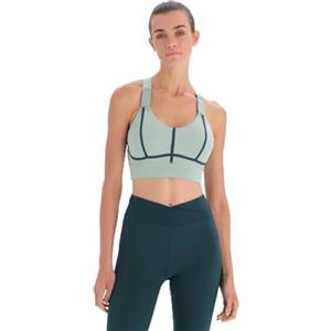 Dagi Strappy U-Neck Slim Fit Sports Bra Reggiseno Sportivo, Mint Green, S da Donna