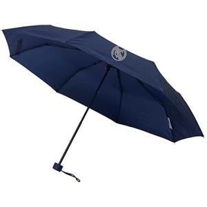 CYPBRANDS Real Madrid Ombrello Pieghevole Ombrello Manuale, 48 cm, Colore Nero, Prodotto Ufficiale, Nero