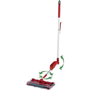 SQUADO Swivel Sweeper G2, Scopa Elettrica Rotante con Snodo Girevole, Aspirapolvere Senza Filo, Rosso