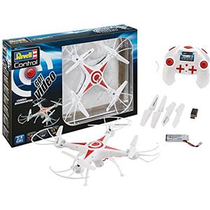 Revell Control RC Quadcopter per Principianti, Maggiolino Elettrico con 2, 4 GHz, 480p Fotocamera - Quadcopter Go. Video - 23858