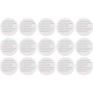 TopHomer Kit di riparazione per tende e materassi ad aria, impermeabili, trasparenti, 15 pezzi, cerotti trasparenti per tende, giocattoli gonfiabili da nuoto, sedili auto, divani, PVC, vinile