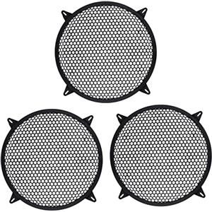 KEALLANS 3X Griglia Subwoofer Altoparlante Amplificatore Coperchio Grill Auto - 10 Pollice