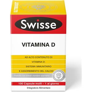 HEALTH AND HAPPINESS (H&H) IT. Swisse Vitamina D 100 Capsule