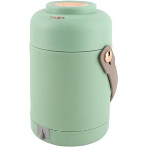 TOPINCN Pentola Elettrica Portatile da da 500 W Mini Fornello Multifunzione in Acciaio Inossidabile, Mini Pentola Elettrica da 800 Ml Design Compatto per Viaggi, (Spina