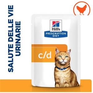 Hill's Prescription Diet c/d Multicare Umido per Gatti al Pollo - 85 g