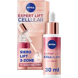 NIVEA Cellular Expert Lift Siero Viso Antirughe 30 ml - Effetto Lifting Immediato e 10x Bakuchiol
