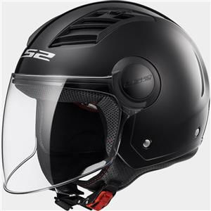 LS2 Casco Jet LS2 Airflow black Taglia S