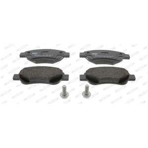 Ferodo FDB1790 - Kit Pastiglie Freno a Disco con Molla e Bulloni, 4 Pezzi, Dimensioni 47.3x122.75 mm