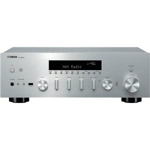 Yamaha R-N600A argento - Amplificatore integrato stereo a transistor, Spotify, Amazon Music