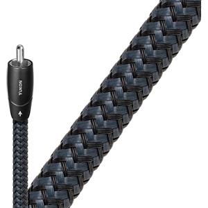 AudioQuest Yukon Cavo RCA Stereo 1,5 m con Conduttori Solidi per Qualità Audio Superiore