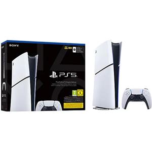 Sony PlayStation 5 Digital Edition 825 GB Wi-Fi Nero, Bianco