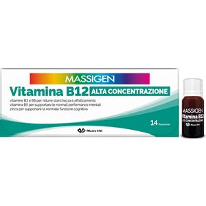 MASSIGEN Dailyvit vitamina b12 14 flaconcini