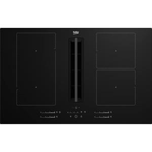 Beko HIXI 84700 UF Nero Da incasso 80 cm Piano cottura a induzione 4 Fornello(i)