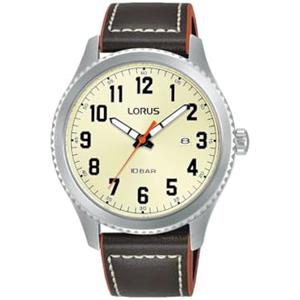 LORUS Orologio analogico da uomo con cinturino in pelle RH987RX9