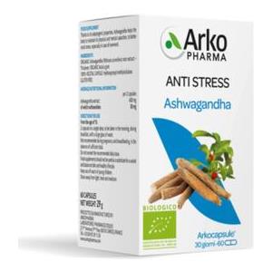 Arkopharma Ashwagandha Bio 60 Capsule