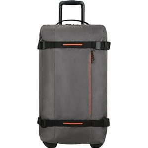 American Tourister Urban Track, Borsa da viaggio con 2 rotelle, 68 cm, 84 L, Grigio (Dark Grey)