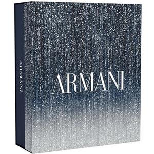 Giorgio Armani Cofanetto Stronger With You - Eau de Toilette 50ml e Gel Doccia 75ml, Design Festivo Blu e Argento