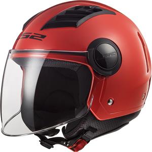 LS2 Casco Jet LS2 Airflow red Taglia XL