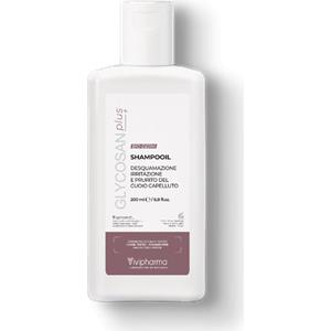 VIVIPHARMA Glycosan Plus BIO-DERM SHAMPOOIL 200ml - Shampoo-olio ipoallergenico per cute sensibile, coadiuvante nelle dermatiti e psoriasi